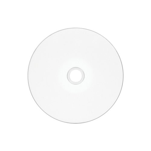 Image of Verbatim CD-R 700MB 52X DataLifePlus White Inkjet Printable, Hub Printable - 100pk Tape Wrap - 97019