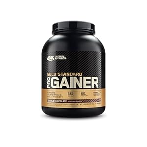 Optimum Nutrition GS Pro Gainer Weight Gainer Protein Powder, Double Chocolate, 5.09 Pounds (Packaging May Vary)