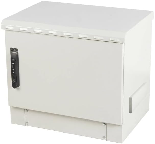 7U 19" 450mm Outdoor Rack Cabinet - Weatherproof Network Enclosure