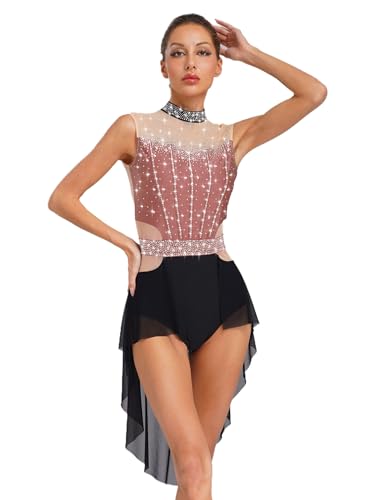Justaucorps patinage artistique femme robe danse classique TiaoBug