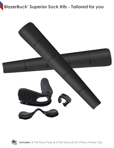 Image of BLAZERBUCK Replacement Earsocks & Nosepieces & Frame Clip for Oakley M Frame 2.0 Strike