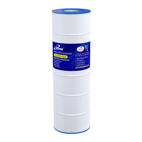 iLiving ILG8CF-175A Pool & Spa Filter Replacement, Compatible with Hayward C1750, CX1750RE, PA175, Ultral-B4, Unicel C-8417, Filbur FC-1294, Sta-Rite PXC175, 817-0175P