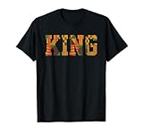 African King Art For Boys Men Afro Kente Cloth African Print T-Shirt