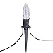 100-Pack Plastic Light Stakes, 5.5 Inch Christmas Yard Stakes for C7 C9 Christmas Lights Outdoor, Universal Yard Stakes for Outdoor Holiday Lights Use on Garden Lawn Patio Path Walkway – Black