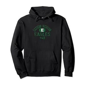 Eastern Michigan Eagles Vintage 1849 Officially Licensed Pullover Hoodie