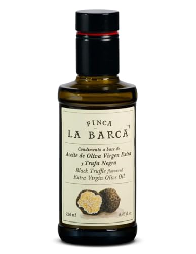 Finca la Barca | Aceite de Oliva Virgen Extra y Trufa Negra - Botella 250 ml