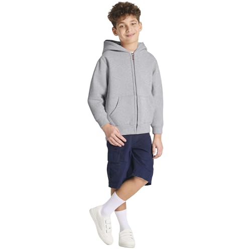 Zip Up Hoodies Solid Jacket Long Sleeve Drop Shoulder Sweatshirt Casual Lightweight Comfortable Outerwear with Pocket2