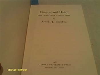 Hardcover Change and Habit Book
