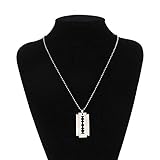 Tipo de artículo: Collar, Tipo de metal: Acero inoxidable, Género: Masculino, Femenino, Unisex, Estilo: Moderno y casual, Material: Metal, Función: Decoración, Ocasión: Fiesta / Fiesta navideña / Club / Viaje