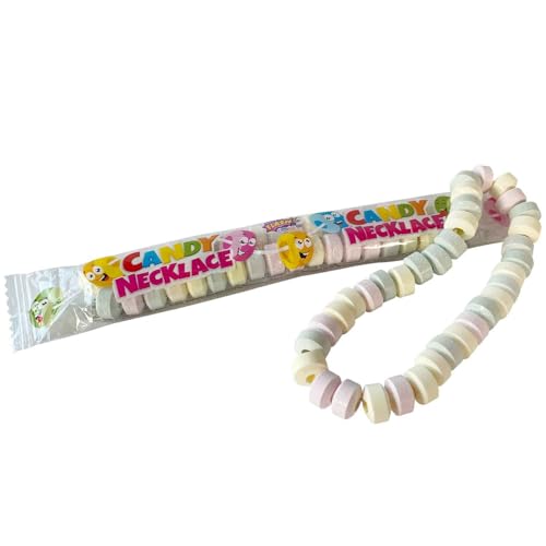 10 Stk. je 17g Süße Ketten Candy Necklace extra lang einzeln...