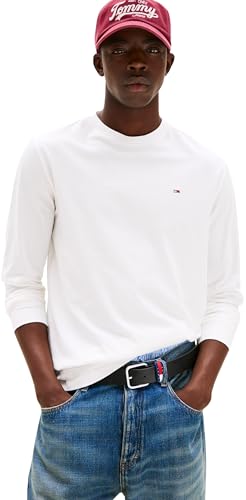 Tommy Jeans TJM Slim 2Pack / Ext Dm0Dm22148 T Shirt Night Ecru Homme - vue 8