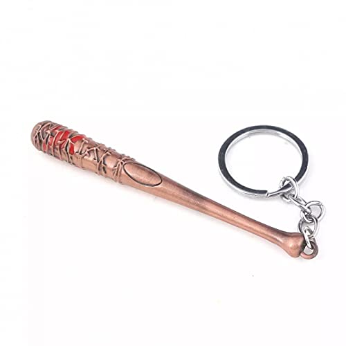 Huaien Llavero Personalizado con Forma De Bate De Béisbol De Walking Dead, Llavero De Coche,...