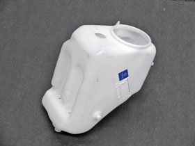 New Genuine Mercedes w124 Windshield Washer Fluid Reservoir KIT 3pcs + Warranty