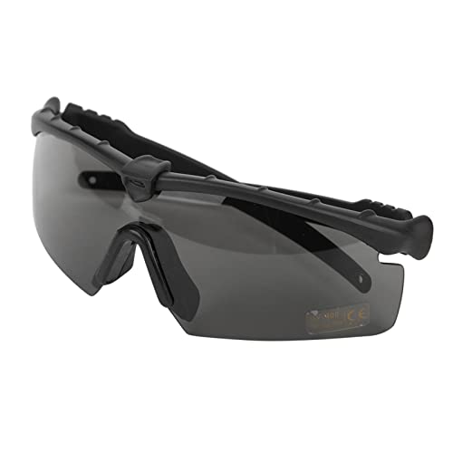 KIMISS Militar a Prueba de Viento, a Prueba de Arena, Gafas Tácticas, Gafas Antiimpacto, Protección Ocular para Disparar (Verde Militar)