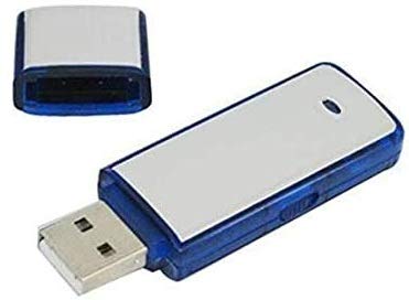 BabyTiger Spy Hidden Mini Digital Voice Audio Recorder Device | Small Size Mini | Portable | in Built Microphone mic | USB Flash Drive Long Battery Life 4GB