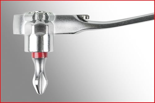 Clé mixte à cliquet réversible KS TOOLS pour desserrer les écrous difficiles d'accès - 7