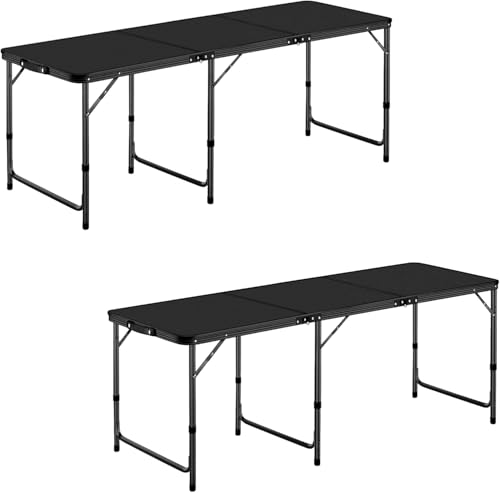 Lve[u AEghA e[u ܂肽 2Zbg 180cm 3iK\ sNjbN W[ Lvp ܏ RpNg [ ȒPg TZ (nF)