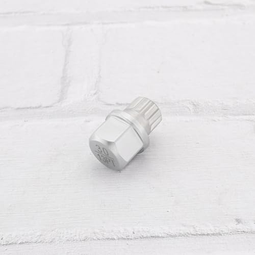 Image of 30 /13PT Wheel Lock Key Locking Lug nut Removal Tools- Anti Theft for Cars Wheel Tire Nut Screw Removal Compatible with BMW 5 Series 3 Series 1 Series