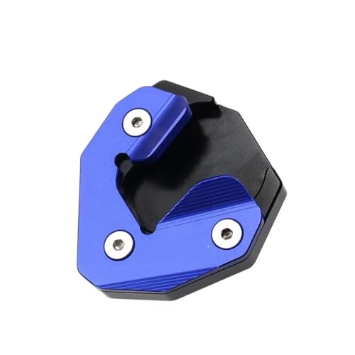 Plaque de support béquille moto latéral S1000XR - Accessoires coussin extension pied bleu