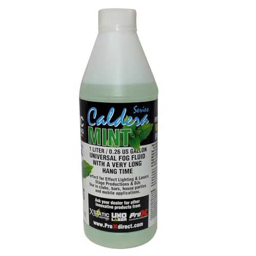 FJ-Q-MINT Caldera Series Mint Scented Water-Based Fog Juice, 1 Liter miniatura 6