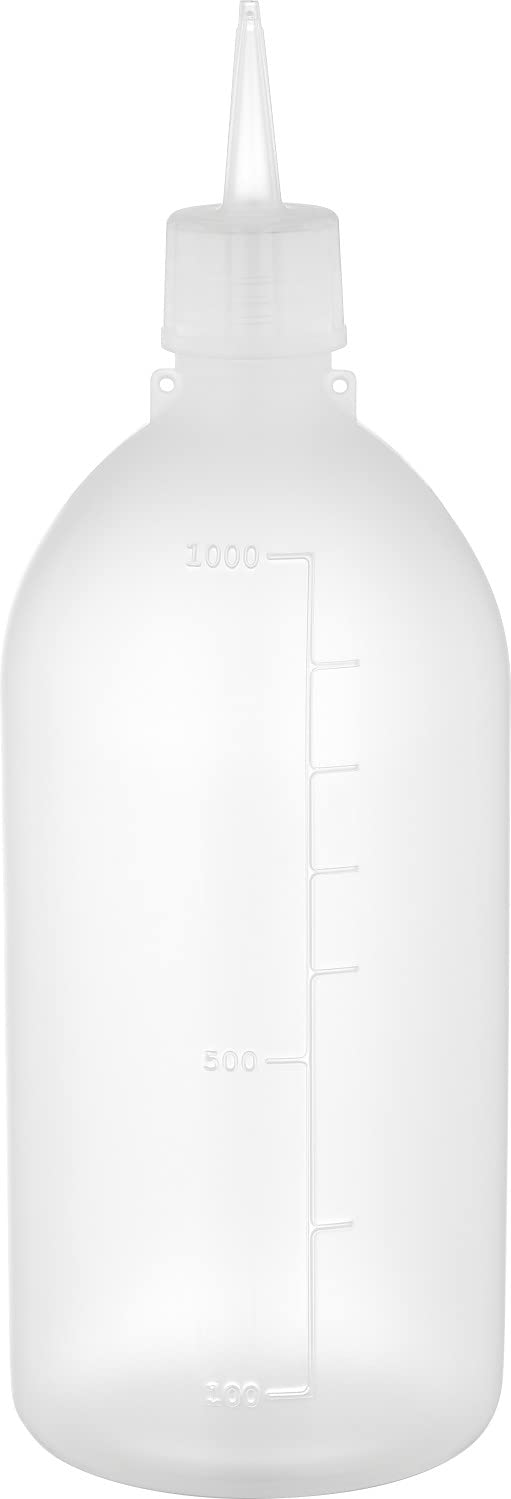 Catergold Clear Plastic Squeezable Oil Sauce Dispenser Squeeze Bottle (1000Ml)