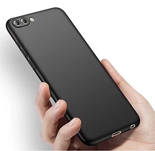 Image of Mobile Back Cover Case for Honor 10 (Silicone Case|CameraProtection|Black SC1510)