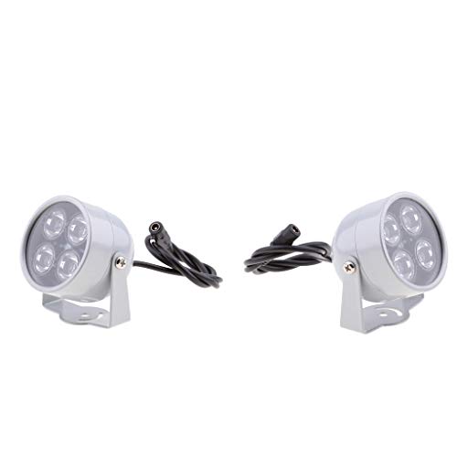 2pcs IR Illuminator Infrarot Lampe 4 Array LED IR wasserdichte Außenbeleuchtung