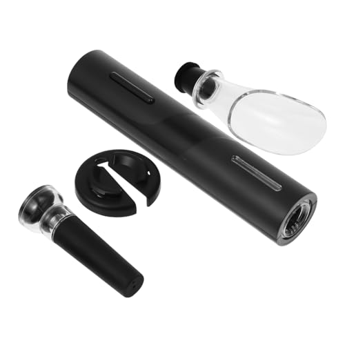 OKUMEYR Wine Opener Kit Electric Wine Opener Foil Cutter Pourer Stylish Ideal for Home Bar Pub Restaurant