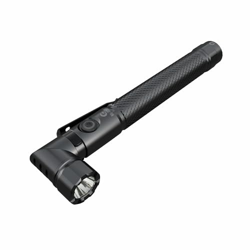 GOODGOODS LED懐中電灯 led 懐中電灯 首振り 小型 強力 USBポート IP65防水 首折れ 強力磁石 軽量 L字 スリ ハンディライト ライト クリップ 350lm 頑丈 ポケット 防犯 ハンディライト アウトドア 登山 野外 防災グッズ 停電 災害 地震 キャンプ 充電式 夜釣り 護身 耐衝撃性 HL-350F
