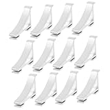 Robuste et durable : conçu avec un grand crochet en aluminium pour une résistance et une longévité accrues, crochets pour étagères, clips pour étagères de congélateur