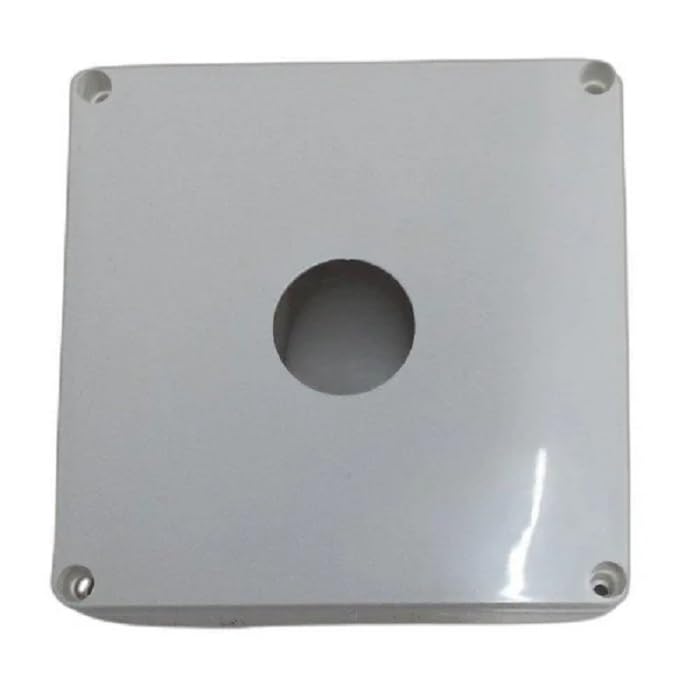 PVC Junction Box for CCTV Camera Mounting (4"x4") - Pack of 5