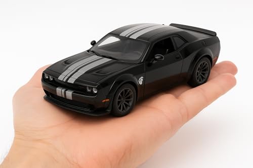 Image of 1:36 Scale Dodge Challenger Toy Car - Die-Cast Alloy Pull-Back Model Car for Kids, Boys & Collectors | Off-Road Racing Vehicle (Color As Per Stock)