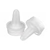 Wheaton 242431-01 Natural Polyethylene Dropping Bottle Tip for 20-410 Screw Cap and 30-125mL Dropper Bottle, 20mm Diameter Case of 100