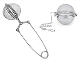 Fácil de limpiar: el colador de té es realmente sencillo de limpiar y apto para lavavajillas. Enjuague la pieza con agua corriente. Déjala secar después de la limpieza para un mejor mantenimiento.