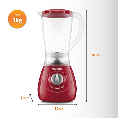 MONDIAL Liquidificador 220V, Easy Power 550W L 550 R