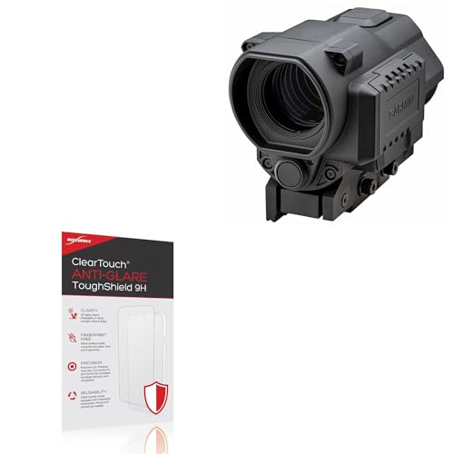 BoxWave Screen Protector Compatible with Garmin Xero X1i Crossbow Scope - ClearTouch Anti-Glare ToughShield 9H (2-Pack), Anti-Glare 9H Tough Flexible Film Screen Protector