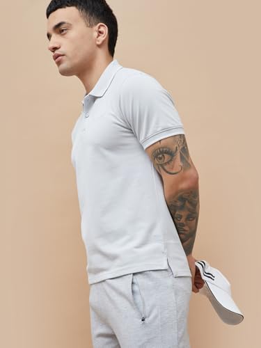 Image of Kappa Men Cotton Regular Fit Solid T Shirt