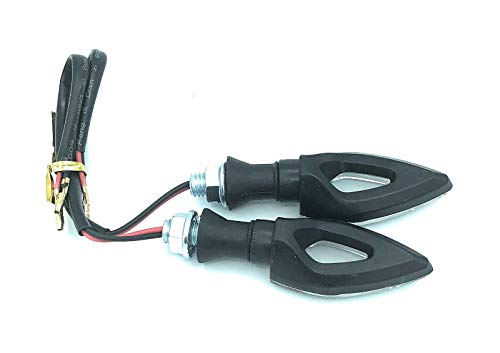 TEMPO DI SALDI Coppia Di Indicatori Di Direzione Universali Frecce A LED Impermeabili Per Moto