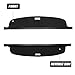 Sze Cargo Cover for VW Tiguan 2018-2024 Accessories Retractable Trunk Cover Black Rear Trunk Security Cover Shielding Shade Waterproof-New Upgrade