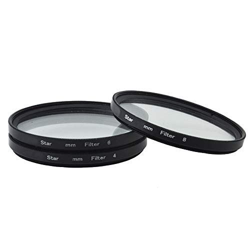 Filtro Estrella Ultrafino 77mm Kit de 3 Piezas de Efectos Ajustables 3