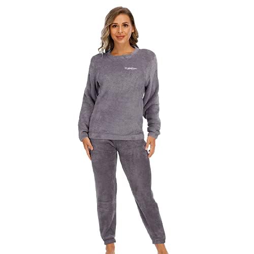 Women Soft and Warm Fleece Two-Piece Set Free Size (28 Till 34)-image-21