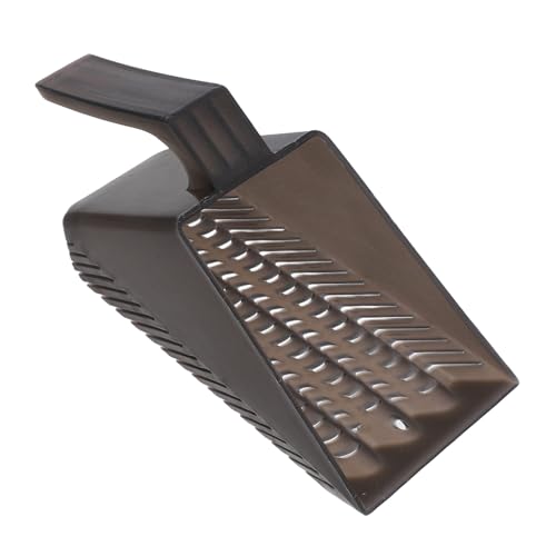 BUGUUYO 水槽の砂シャベルツール 砂利シャベル ポッティングスクーパー 水族館小屋 水槽用砂 ーナー 餌スコ 水族館スクレーパー 水槽砂すくい 小さな砂シャベル pp Black