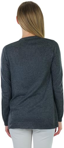 Image of ToBeInStyle Women's Long Sleeve Rib Banded Open Sweater Cardigan