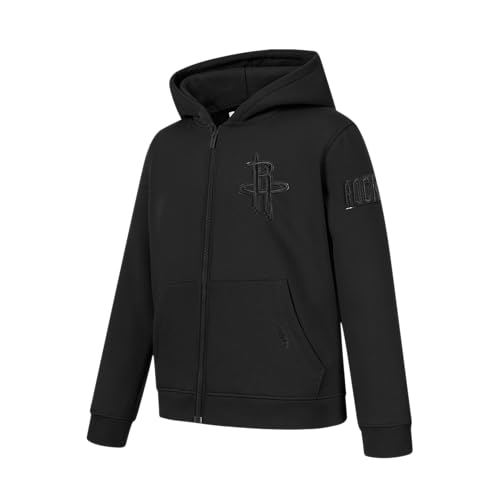 Sudadera con capucha Pro Standard NBA Classic 3bk negra XL para niños con cremallera 3
