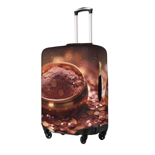 Faux Glitter Suitcase Covers, Luggage Protectors Fits Four Sizes Suitcase For Travel2