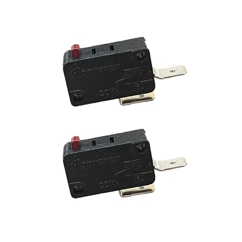 D.I.Accessa KW3A Mikrowellen-Türschalter KW3AT-16 Mikrowellen-Türschalter Ersatzteil,16 A 125/250 V, stromlos offen （2 Pack）