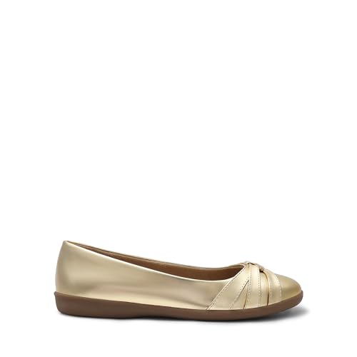 Image of DREAM PAIRS Women's Ballet Flats, Comfortable Round Toe Slip on Dressy Work Office Shoes with Arch Support
