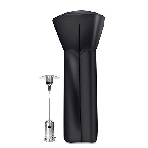 Wetterschutzhülle Heizstrahler Heizpilz Abdeckung, Einzigartiges Design mit langem Reißverschluss, wasserdichte Schutzhülle Winddicht UV-Beständige