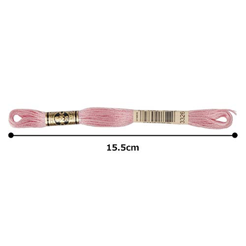 Image of DMC 6-Strand Embroidery Cotton Floss, Light Rose