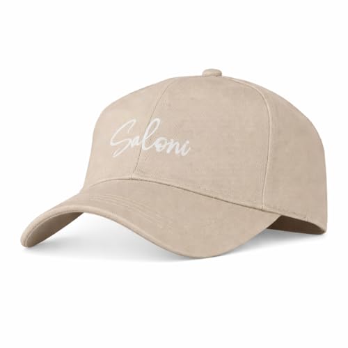 Image of AICA Personalised Name Cotton Cap for Men & Women � Black, Free Size | Gifts for Men & Women